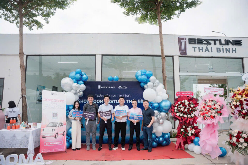 Bestune Việt Nam tiếp tục khai trương showroom tại Hưng Yên (Thái Bình cũ)