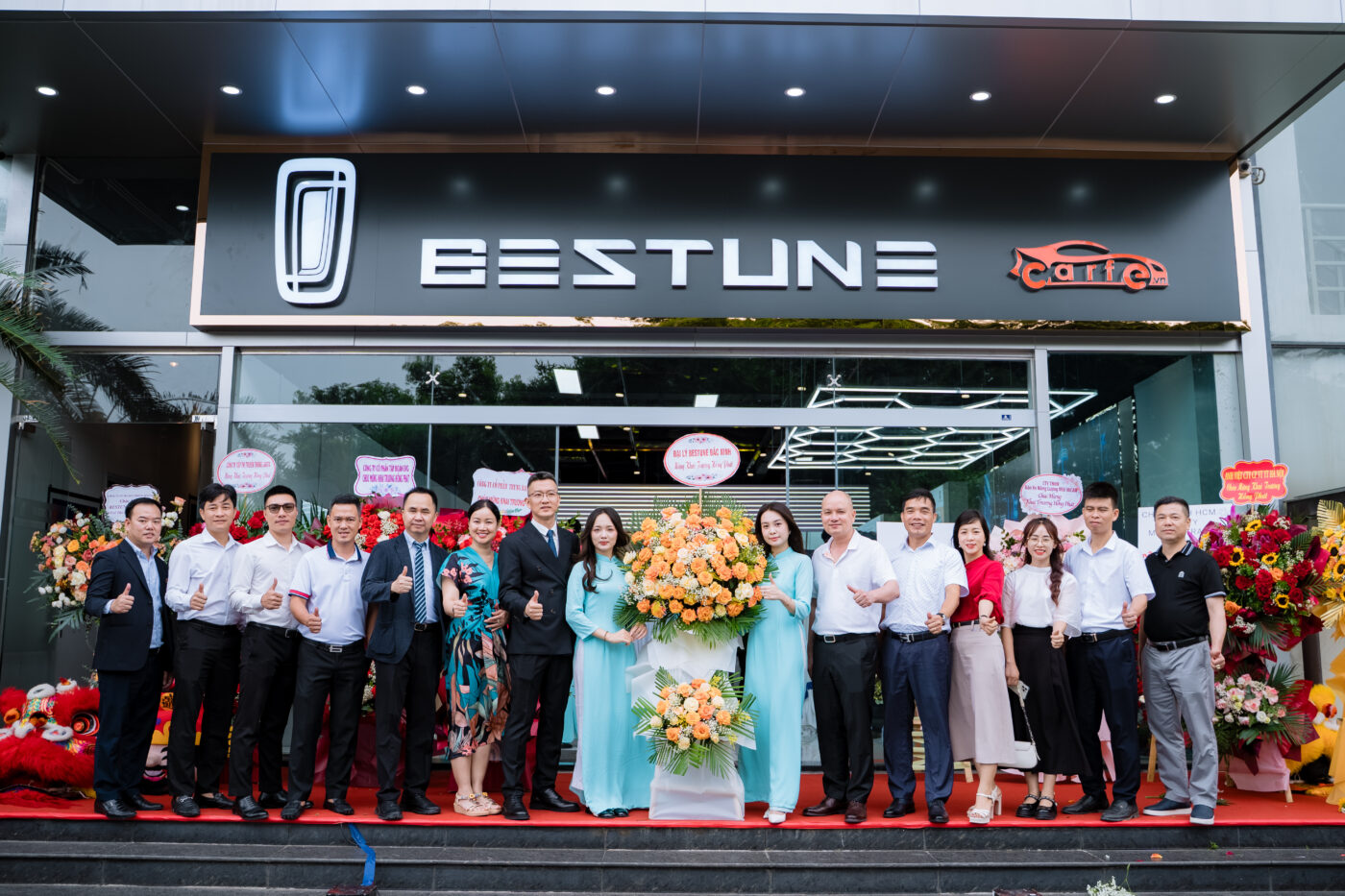 khai trương bestune