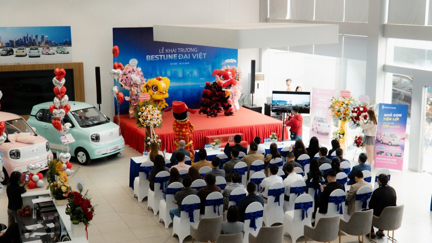 Khai trương Bestune Võ Chí Công 