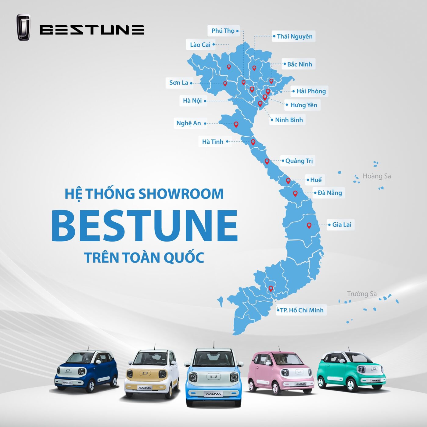 hệ thống showroom