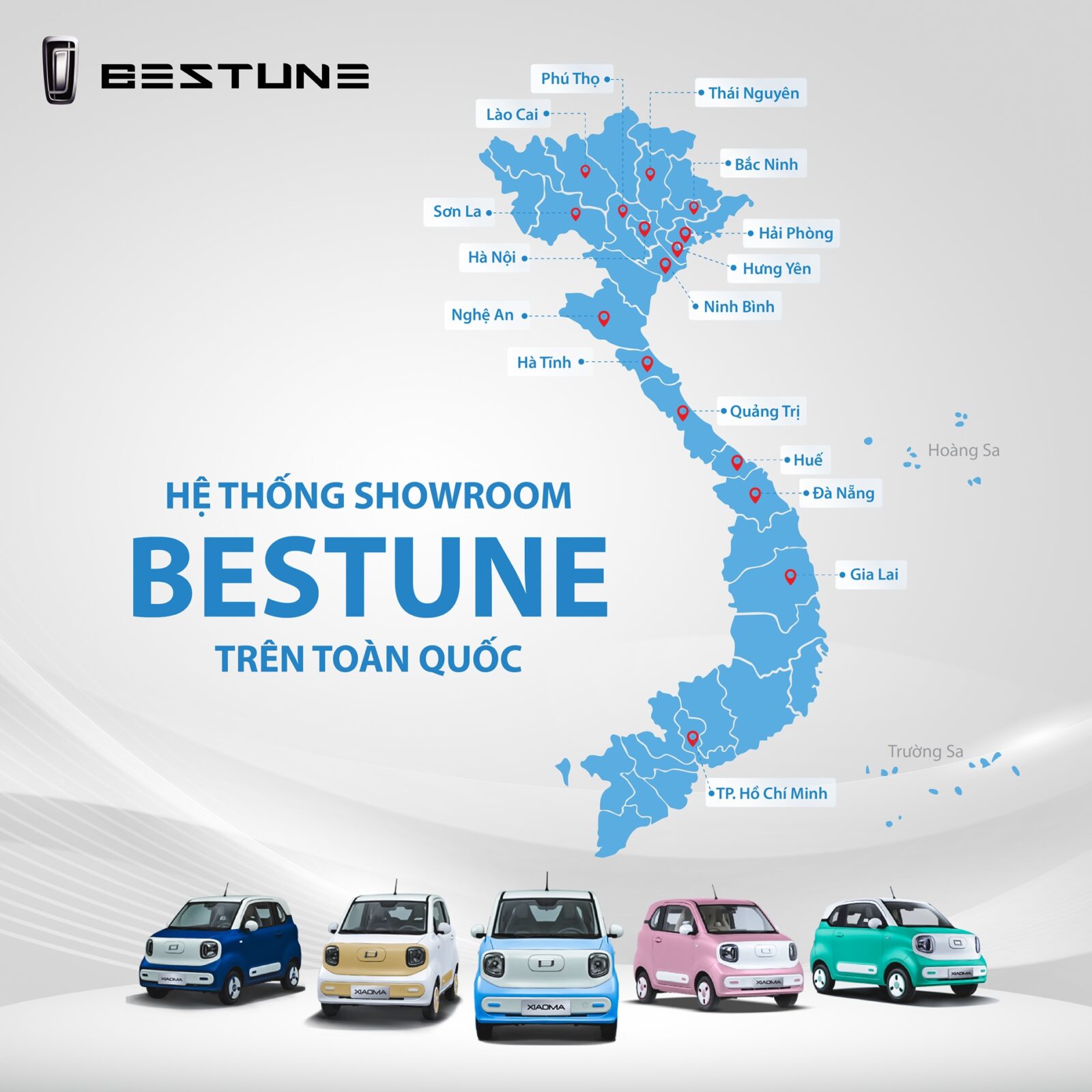 hệ thống showroom