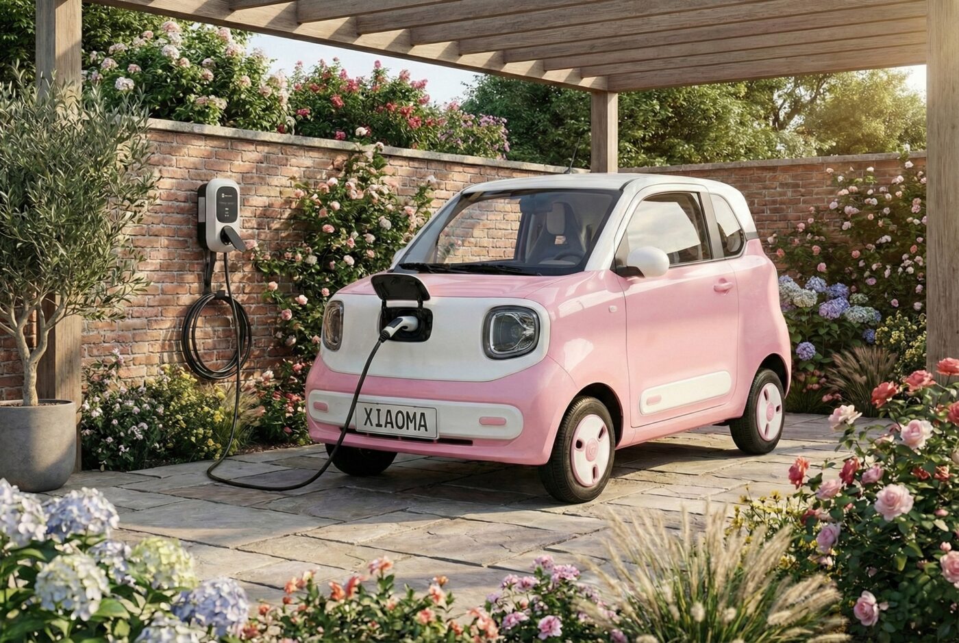 Xe bestune xiaoma sạc tại nhà