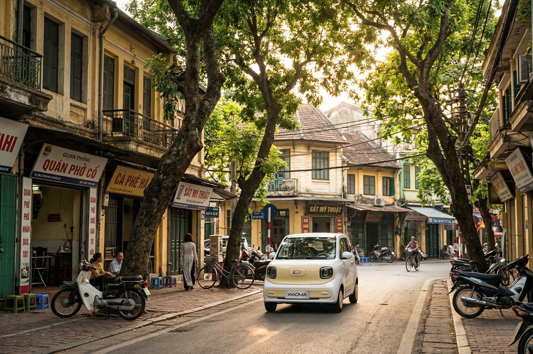 Bestune đi trong lòng hà nội
